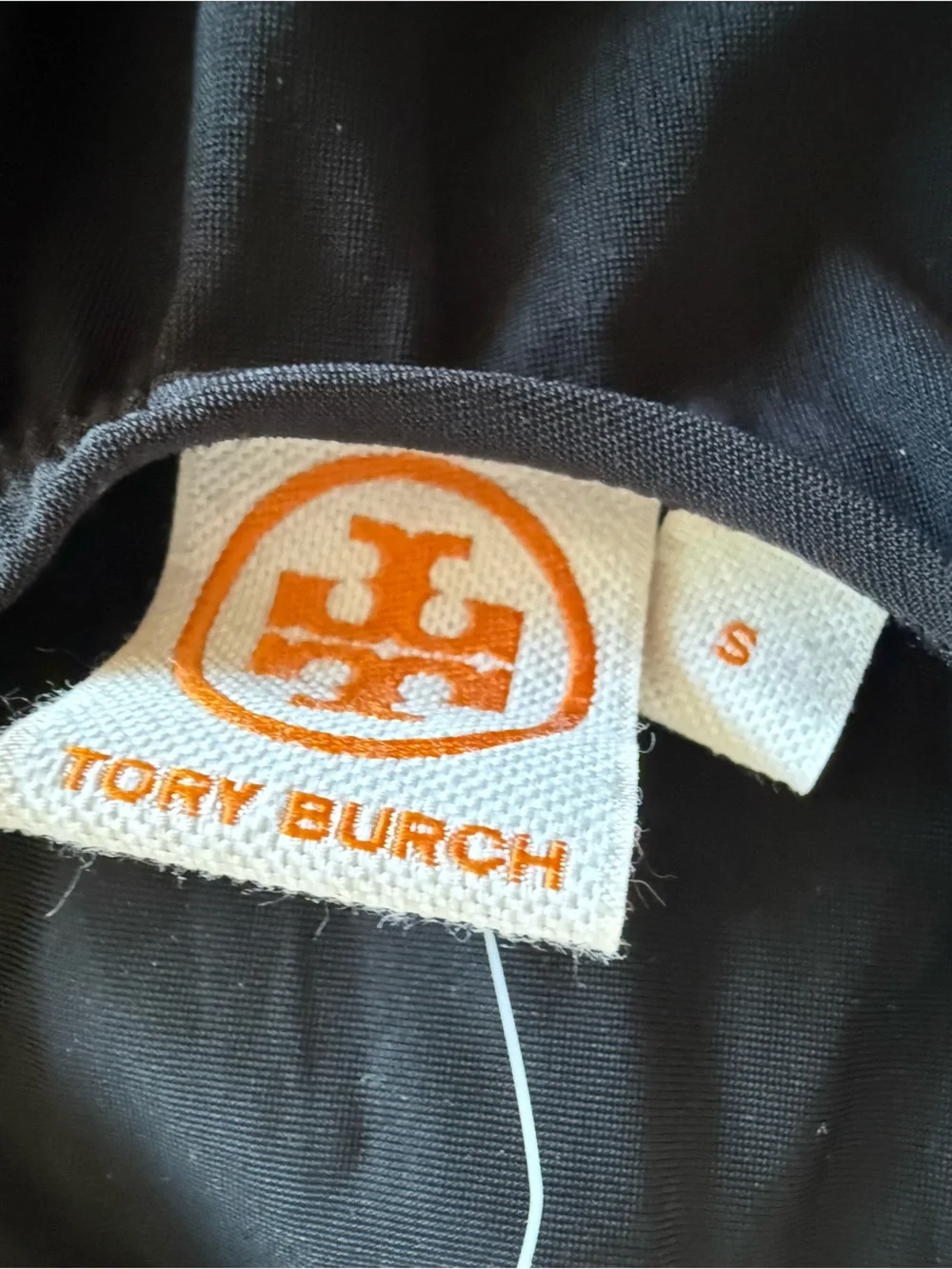 Tory Burch Logo One Piece Black Small NWT